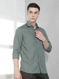 Premium Men's Full Sleeve Cotton Casual Shirt – Regular Fit